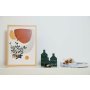 WALLXPERT Set ukrasnih predmeta (3 komada) Homes Set Green - slika 1