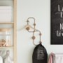 WALLXPERT Metalna zidna kuka boja bakar Ladybug C - slika 3