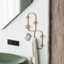 WALLXPERT Metalna zidna kuka boja bakar Ladybug C - slika 1