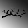 WALLXPERT Metalna zidna kuka crna boja Escaped Birds - slika 5
