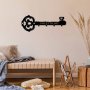 WALLXPERT Metalna zidna kuka crna boja Magic Key - slika 2