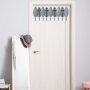 WALLXPERT Metalna zidna kuka multicolor Nigar - slika 3