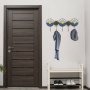 WALLXPERT Metalna zidna kuka multicolor Naile - slika 4