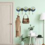 WALLXPERT Metalna zidna kuka multicolor Naile - slika 1