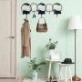 WALLXPERT Metalna zidna kuka multicolor Dilan - slika 3