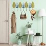 WALLXPERT Metalna zidna kuka multicolor Gonca - slika 1