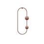 WALLXPERT Metalna zidna kuka bakar boja Cricket C - slika 4