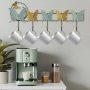 WALLXPERT Metalna zidna kuka multicolor Diana - slika 4