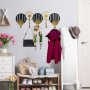 WALLXPERT Metalna zidna kuka multicolor Mihriban - slika 2