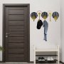WALLXPERT Metalna zidna kuka multicolor Mihriban - slika 5