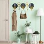 WALLXPERT Metalna zidna kuka multicolor Mihriban - slika 1