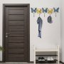 WALLXPERT Metalna zidna kuka multicolor Ruhsar - slika 5