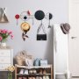WALLXPERT Metalna zidna kuka multicolor Lydia - slika 2
