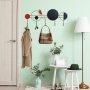 WALLXPERT Metalna zidna kuka multicolor Lydia - slika 1