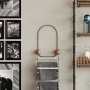 WALLXPERT Metalna zidna kuka bakarna boja Frog C - slika 3