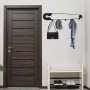 WALLXPERT Metalna zidna kuka crna boja Devran - slika 5