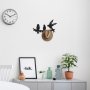 WALLXPERT Metalna zidna kuka crne figure WSH 020 - slika 2