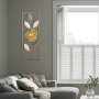 WALLXPERT Dekorativni metalni pribor Orchid 2 - slika 3