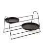 WALLXPERT Crni Dekorativni metalni pribor GED 013 A - slika 4