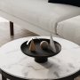 WALLXPERT Dekorativni metalni pribor Nısıros Black - slika 1