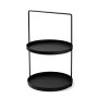 WALLXPERT Dekorativni metalni pribor Tılos Black - slika 5