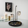 WALLXPERT Dekorativni metalni pribor Leros Black - slika 1