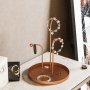 WALLXPERT Dekorativni metalni pribor Leros A Copper bakar boja - slika 4