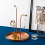 WALLXPERT Dekorativni metalni pribor Leros A Copper bakar boja - slika 1