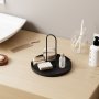 WALLXPERT Dekorativni metalni pribor Sımı Black - slika 3
