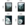 WALLXPERT Dekorativna slika u okviru (4 komada) Green World Set - slika 3