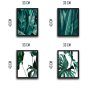 WALLXPERT Dekorativna slika u okviru (4 komada) Leaf Set - slika 3