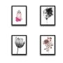 WALLXPERT Dekorativna slika u okviru (4 komada) Parfume Set - slika 2