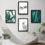 WALLXPERT Dekorativna slika u okviru (4 komada) Stay Wild Set 4 - slika 1