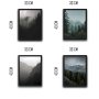 WALLXPERT Dekorativna slika u okviru (4 komada) The Forest Set - slika 3