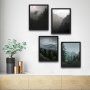 WALLXPERT Dekorativna slika u okviru (4 komada) The Forest Set - slika 1