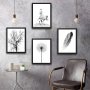 WALLXPERT Dekorativna slika u okviru (4 komada) White Running Horse Set - slika 1