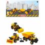 Guclu Buldozer, valjak i kamion Triple Construction u kutiji 35x70x19cm - slika 1