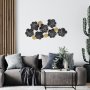 WALLXPERT Dekorativni metalni zidni pribor Kadem multicolor - slika 4