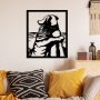 WALLXPERT Dekorativni metalni zidni pribor Friendship - slika 3