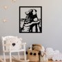 WALLXPERT Dekorativni metalni zidni pribor Friendship - slika 1