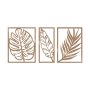 WALLXPERT Dekorativni metalni zidni pribor Leaf 2 Copper - slika 2