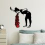 WALLXPERT Dekorativni metalni zidni pribor Banksy 12 - slika 2