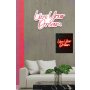 WALLXPERT Dekorativna plastična LED rasveta Live Your Dream Red - slika 4