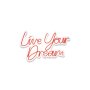 WALLXPERT Dekorativna plastična LED rasveta Live Your Dream Red - slika 5