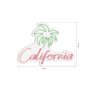 WALLXPERT Dekorativna plastična LED rasveta California Pink - slika 2