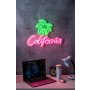 WALLXPERT Dekorativna plastična LED rasveta California Pink - slika 4