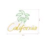 WALLXPERT Dekorativna plastična LED rasveta California Yellow - slika 4