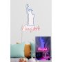 WALLXPERT Dekorativna plastična LED rasveta New York Pink - slika 3
