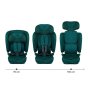 KINDERKRAFT KINDERKRAFT AUTOSEDISTE FIX2GO I-SIZE 76-150CM GREEN - slika 2