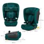 KINDERKRAFT KINDERKRAFT AUTOSEDISTE FIX2GO I-SIZE 76-150CM GREEN - slika 3